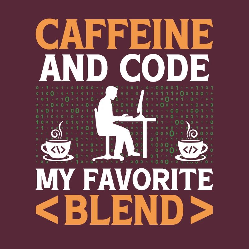 Coffee Coding Programmer Coder Developer Nerd Coff