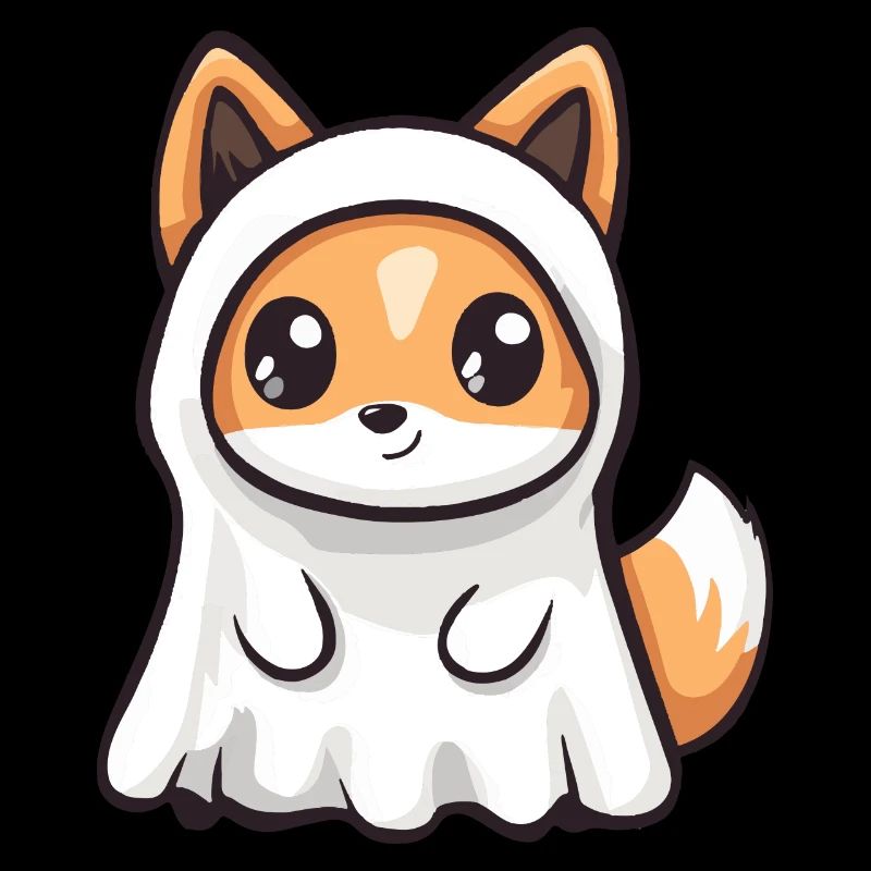Fuchs Halloween Comic Geist