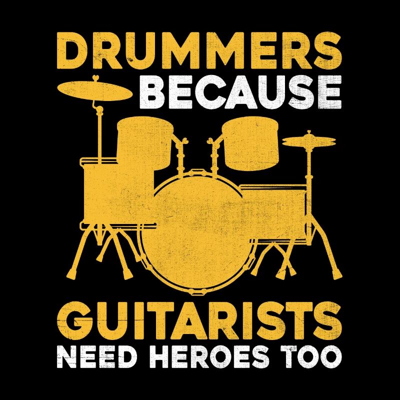Les batteurs parce que les guitaristes ont aussi besoin de héros Drummin