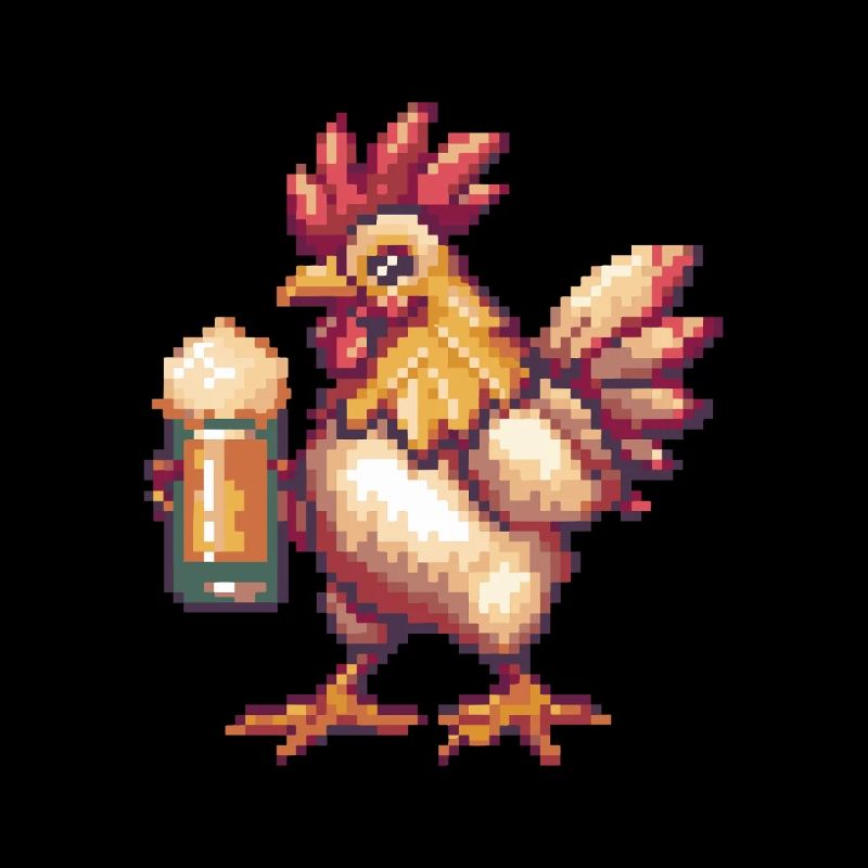Bière Tap Pixel