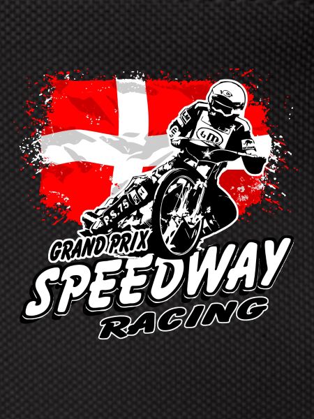 Speedway - Denmark Flag