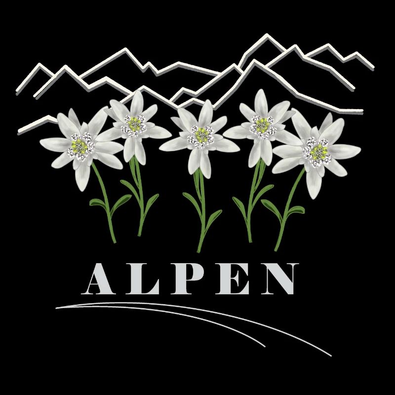 Alpen, Edelweiss, Berge