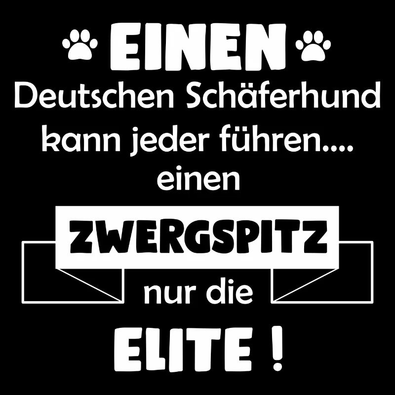 Zwergspitz Tshirt - Zwergspitz Hund Shirt