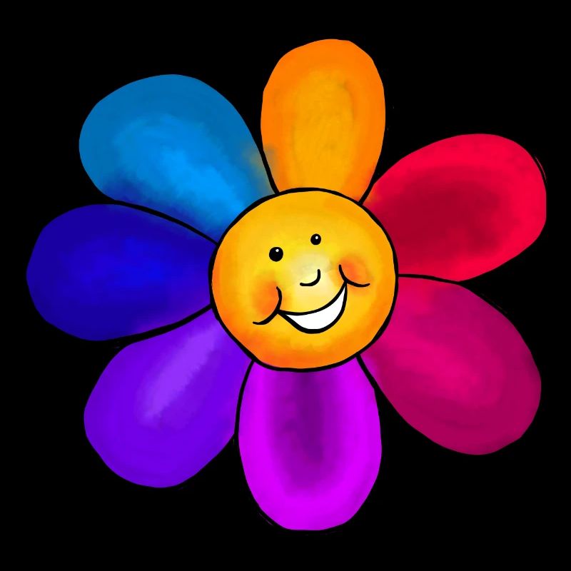 Bunte Blume