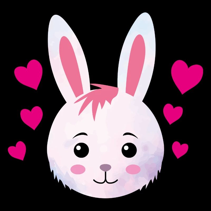 Cœur de lapin doux
