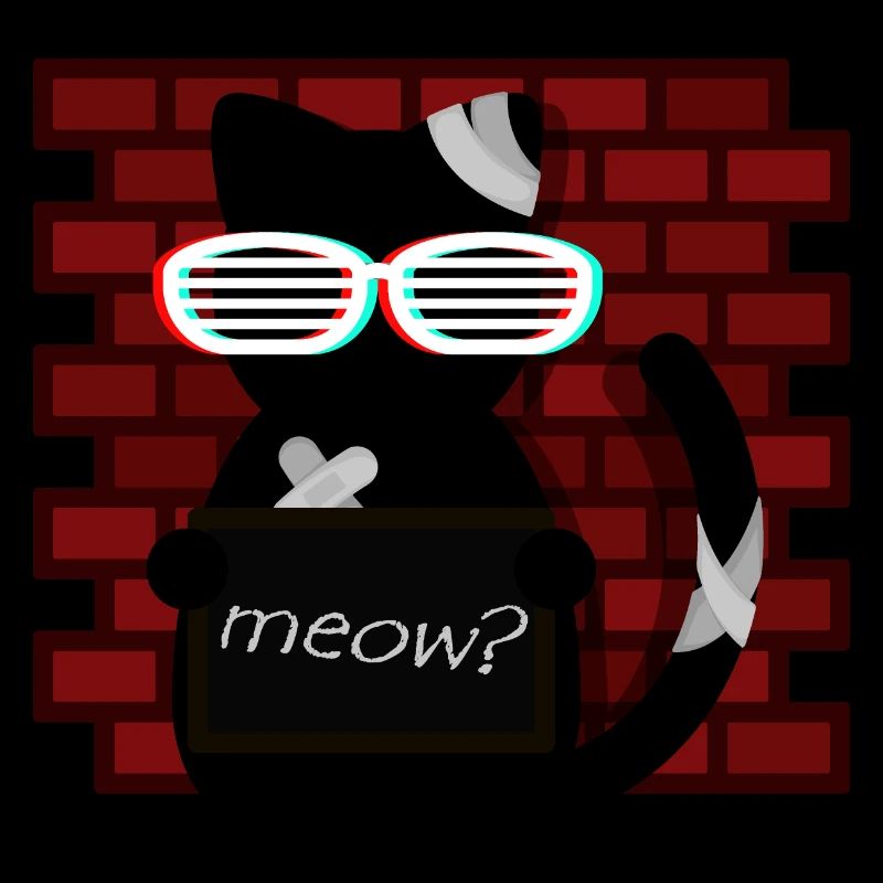 Nicht nette Katze