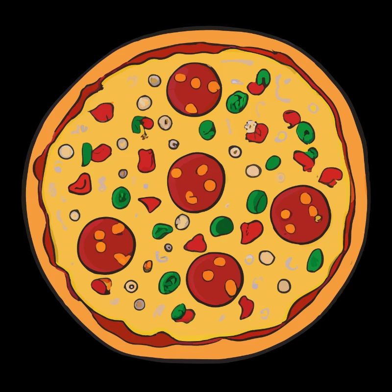 Pizza Pizzabäcker Pizza Essen Geschenkidee