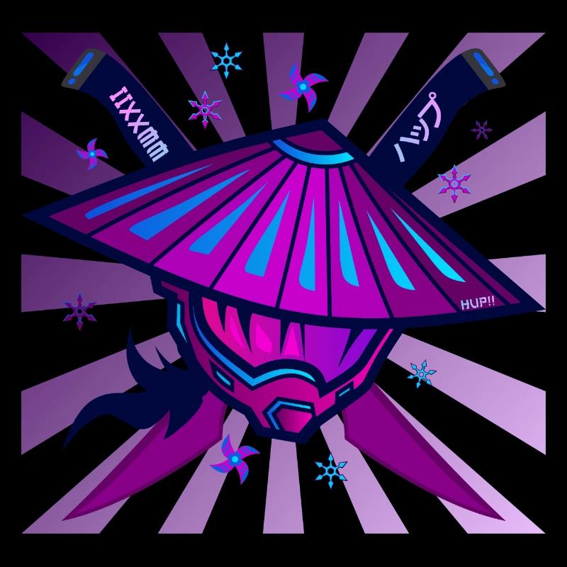 Samurai Monster Sword Violet
