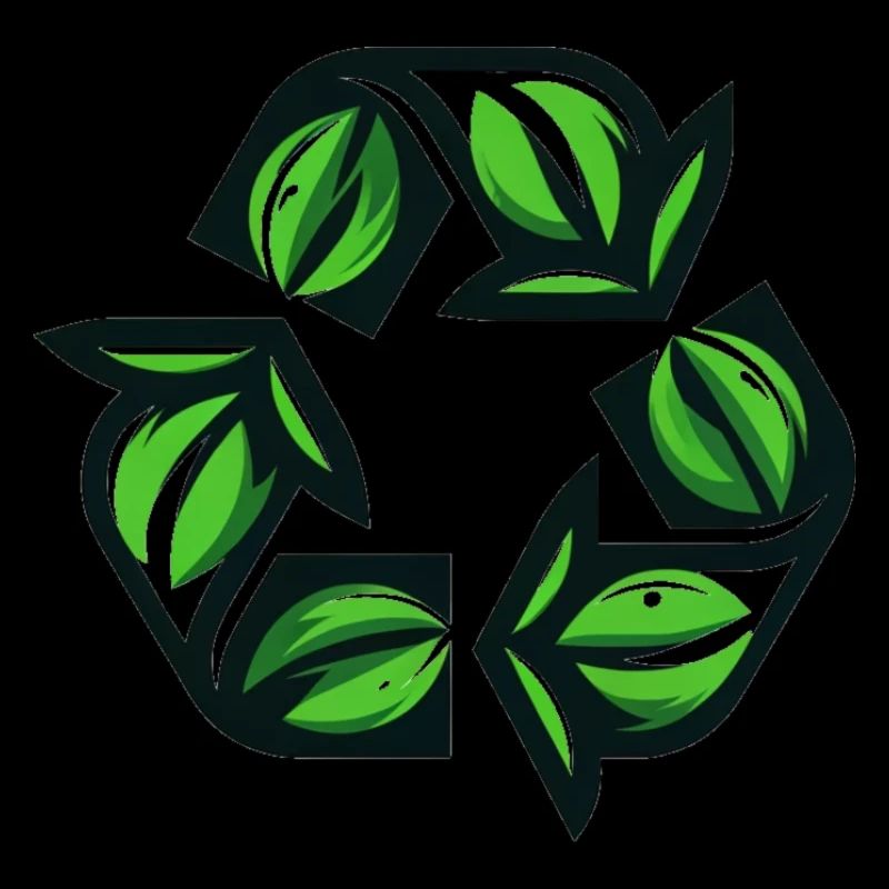 Feuilles recyclées