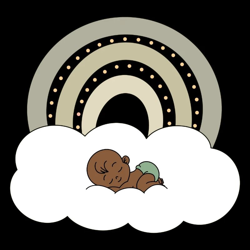 Bébé arc-en-ciel