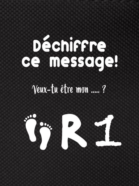 Déchiffre le message ! Parrain