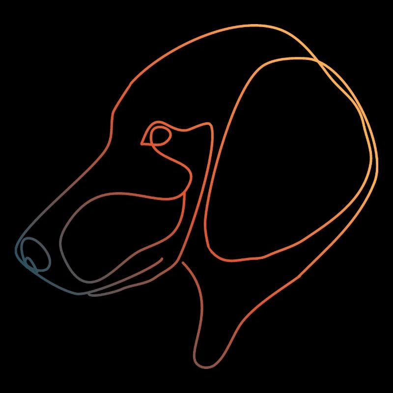 DACHSHUND COLORÉ