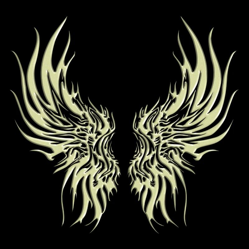 Wings Dragon Anime Dragon Head Mythical Reptile Magic