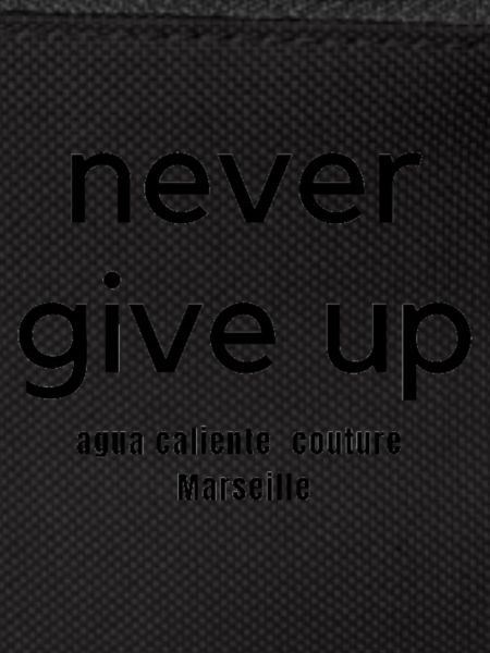 never give up