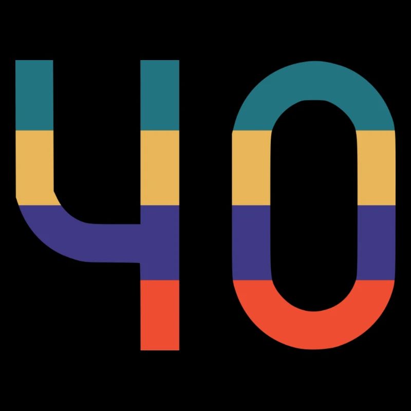The number 40