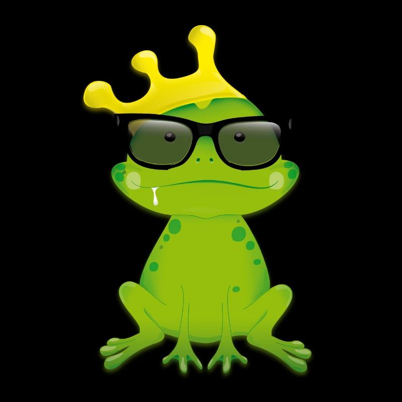 Frosch im Comicstyle