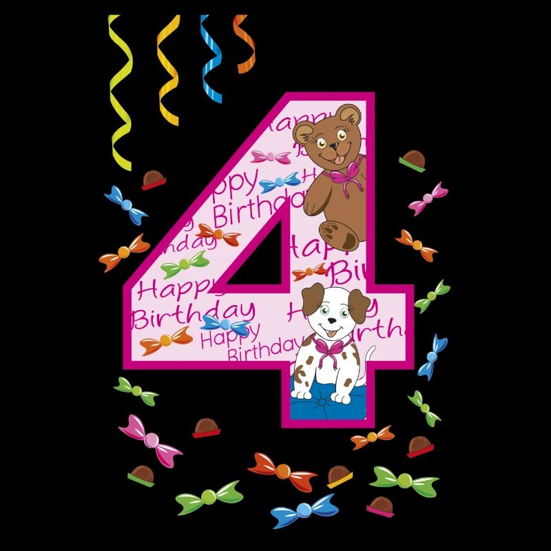 4 alles Gute zum Geburtstag rosa10 01