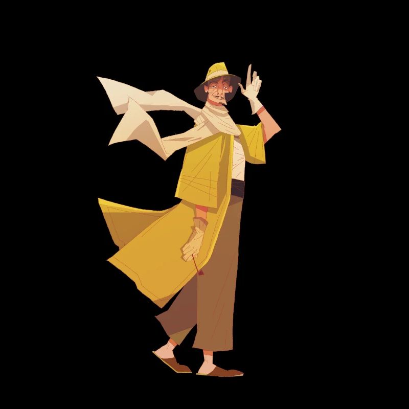 Yellow character