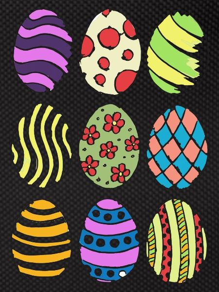 Easter eggs