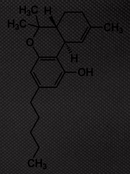 THC Tetrahydrocannabinol Molecule Cannabis