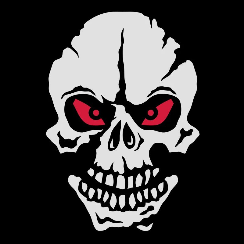 tete mort skull oeil mechant head dead 1