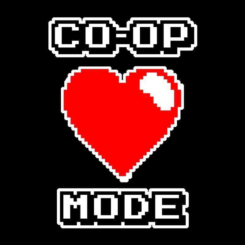 Co op mode pixel art Hochzeit Geschenk