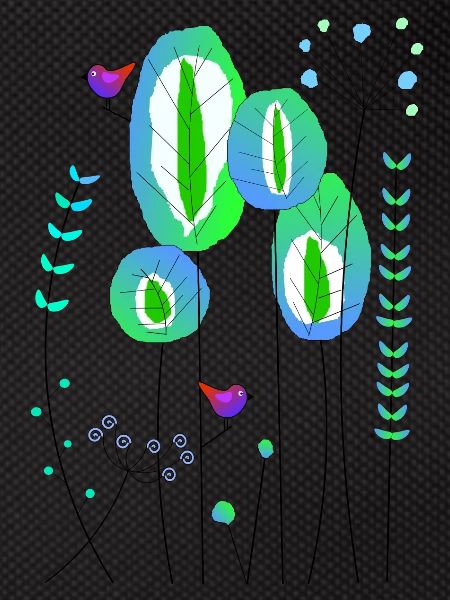 Forest abstract