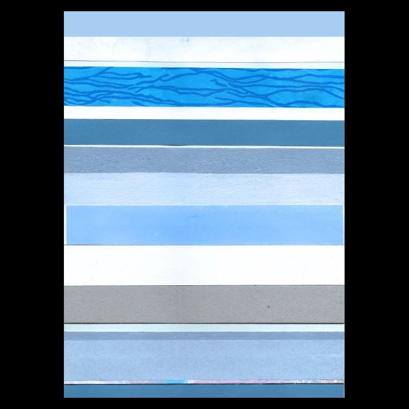Rayures bleu blanc