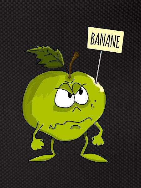 Apfel oder Banane?