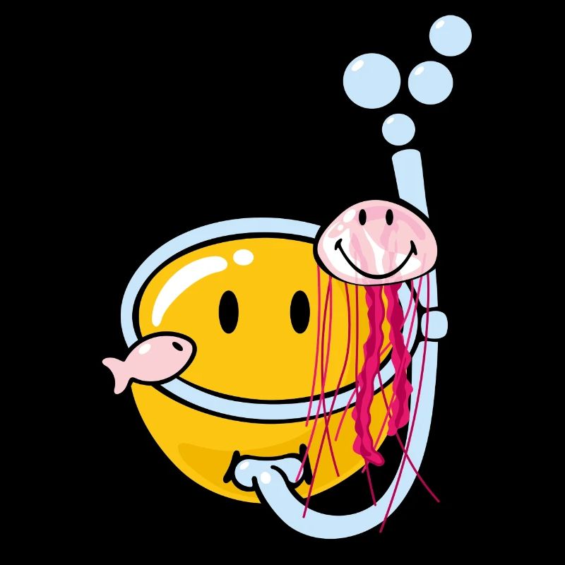 Smiley Snorkeling
