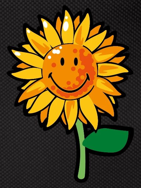 Smiley Sunflower