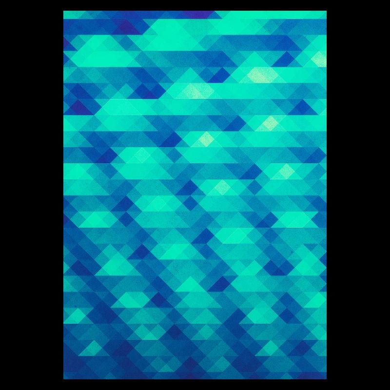 Triangle pattern geometry - (HDR green) design