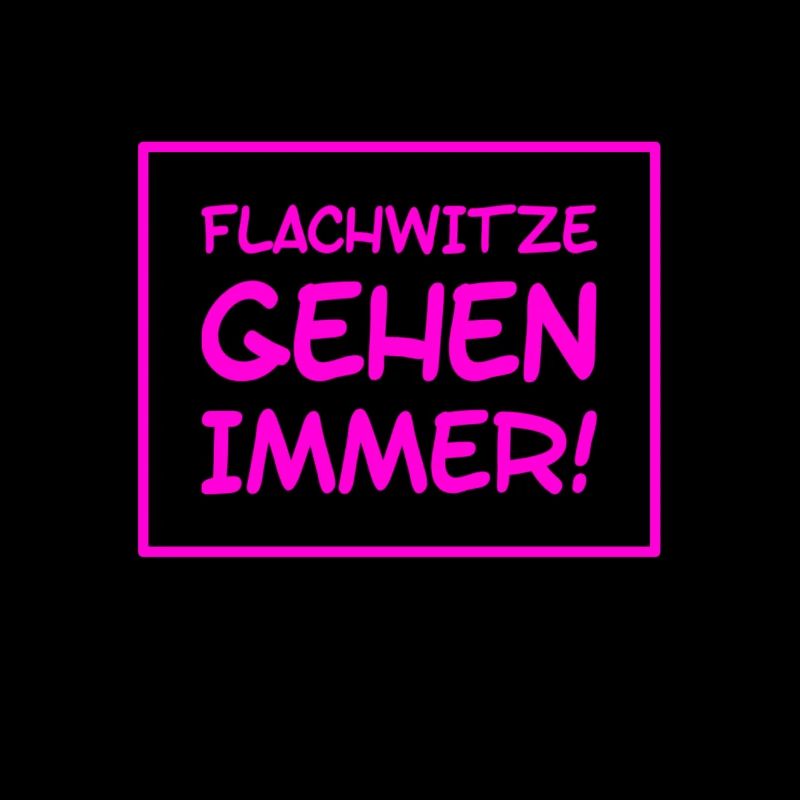 Flachwitze sind genau mein Ding