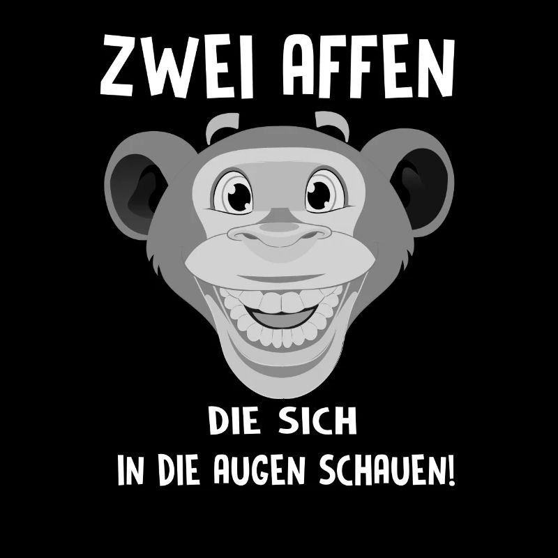 Affe lustige Sprüche T-shirt Geschenk Witz