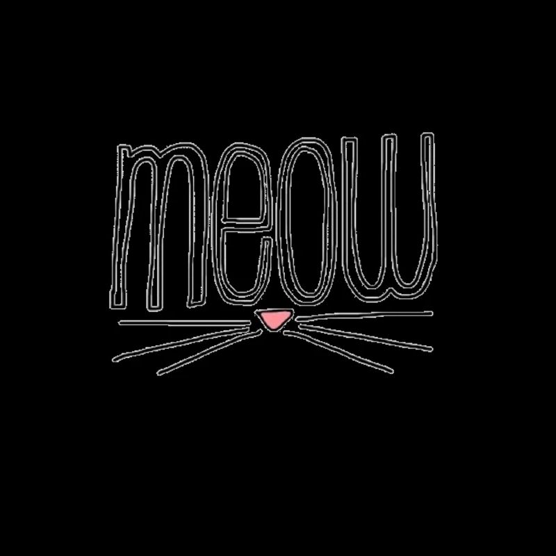 Meow cat face