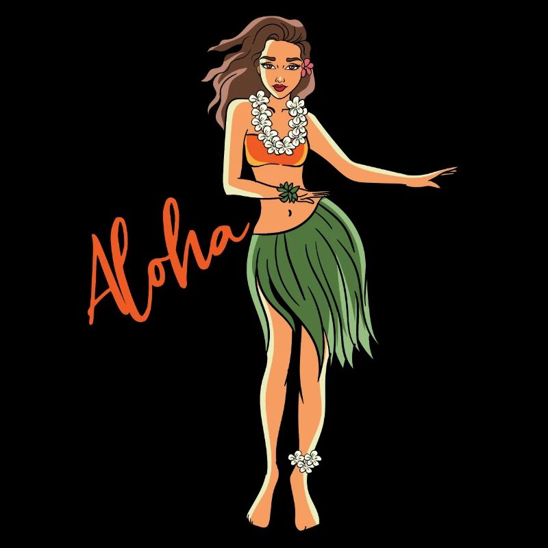 Aloha Hula Mädchen