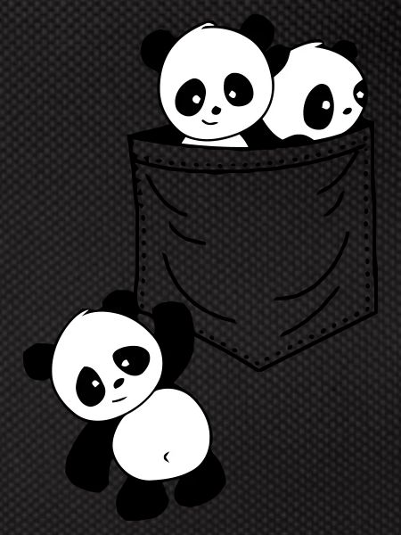 Panda pocket