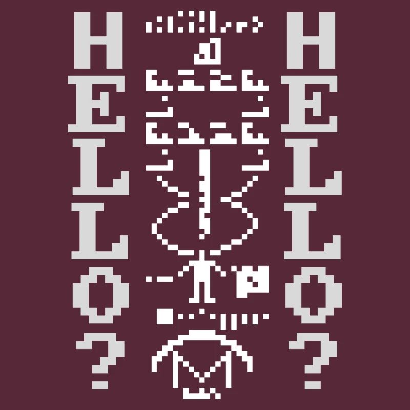 Arecibo Message, Radio Frequency Message Space