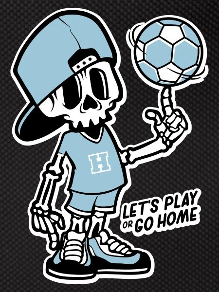 Skeleton handballer