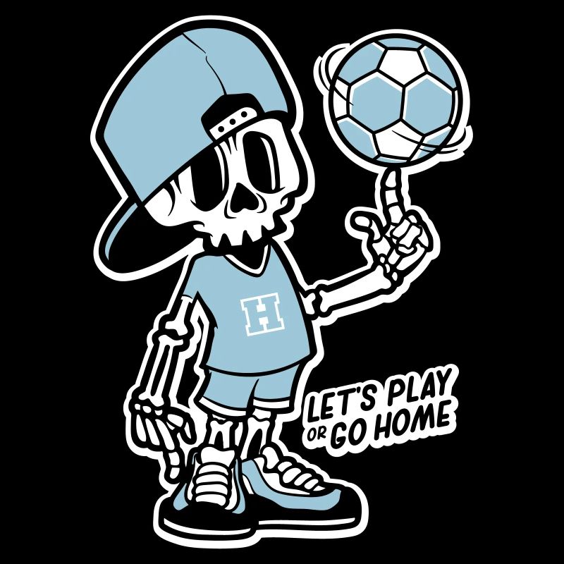Skeleton handballer