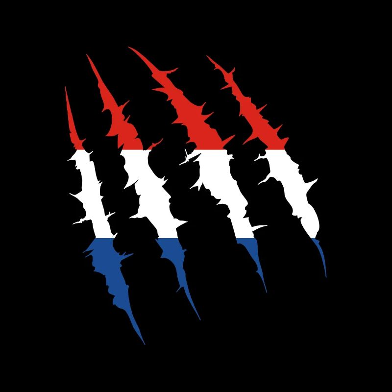 Netherlands Flag Claw Track Team Fan
