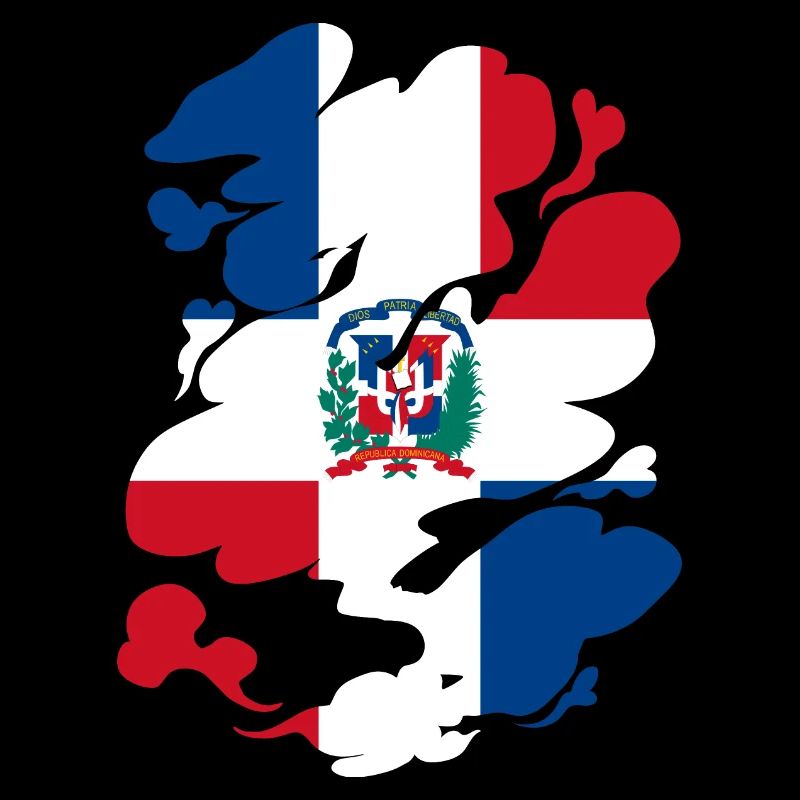République dominicaine Drapeau Dom Rep Flag Trip