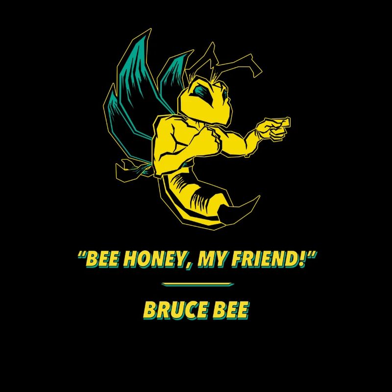 Bruce bee turquoise