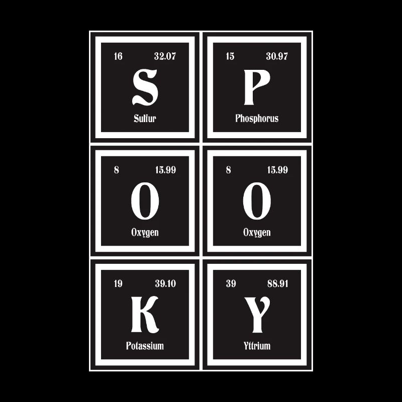 Spooky - Periodensystem der Elemente