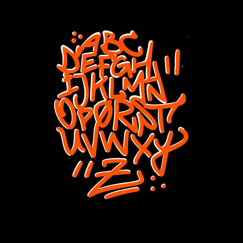 ABC Alphabet Graffiti