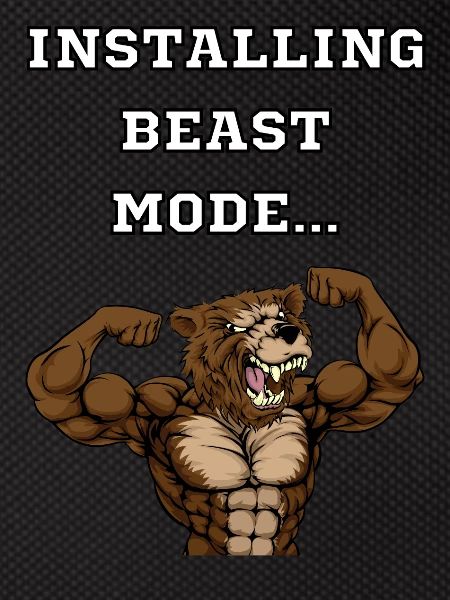 Installing beast mode Bear