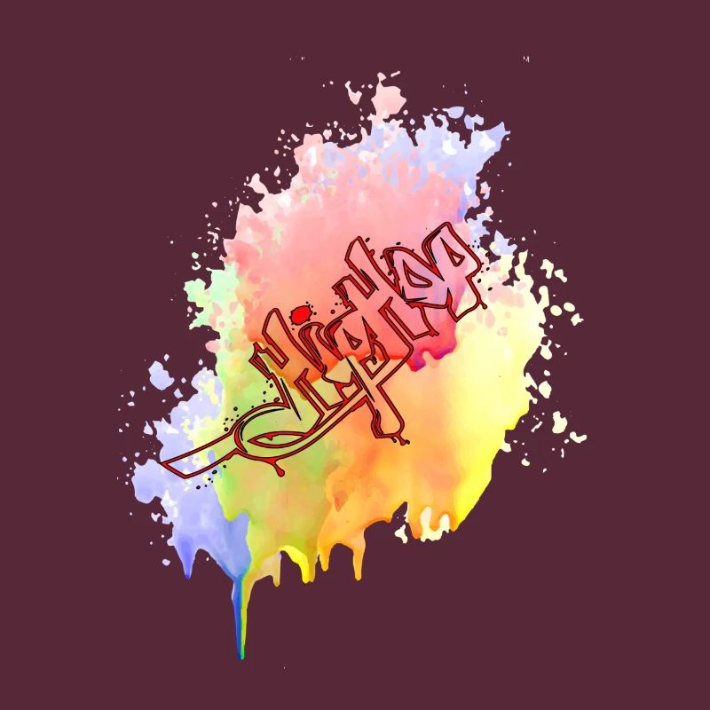 Farbkleks splash de couleur Holi breakdance