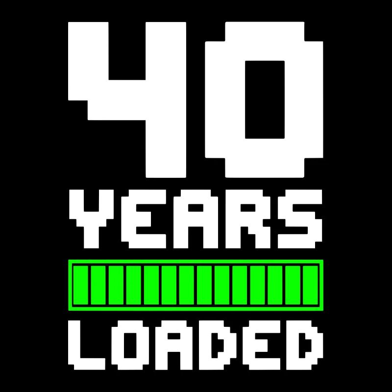 40 ans chargés 40e anniversaire