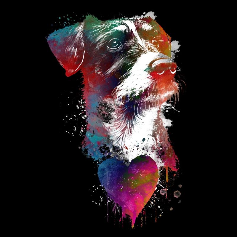 Les chiens adorent l’art graphique #dog