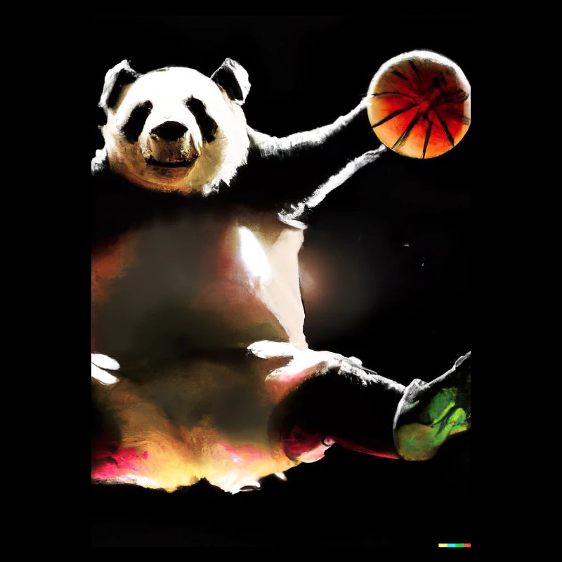 Basketball Dunk Panda